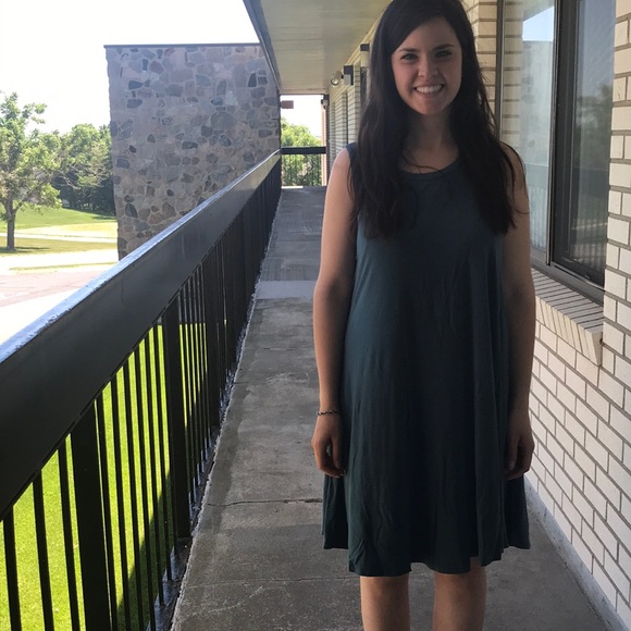 Blue boutique bought dress - Picture 1 of 4